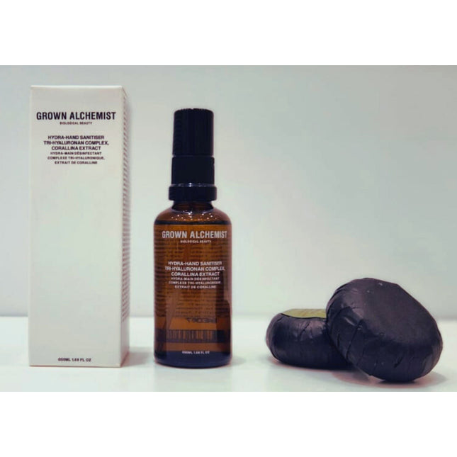 Grown Alchemist "Hydra-Hand Sanitizer" Tri-Hyaluronan Complex, Corallina Extract 50Ml