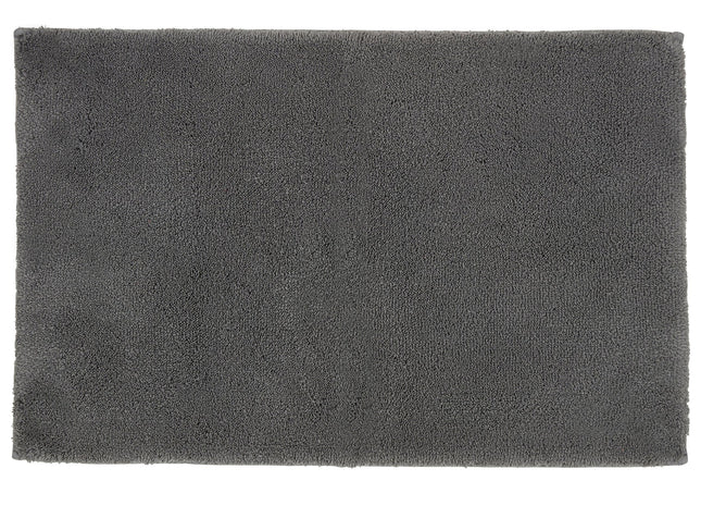 Christy "Deep Pile Rubber Back Tufted Bath Rug" Ash Grey