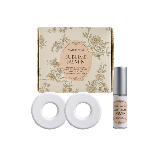 Mathilde "Sublime Jasmin" Car fragrance diffuser refill Escapades Parfumées