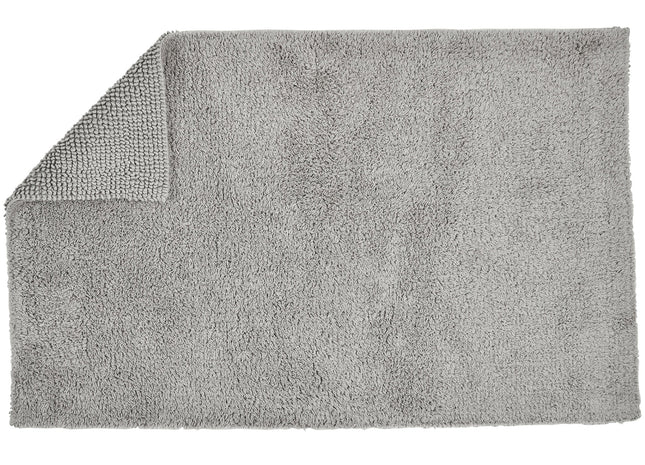Christy "Reversible Bath Rug" in Silver