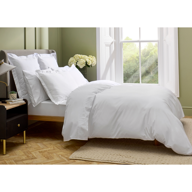 Christy "Chelsea" 200TC Egyptian Cotton Bed Linen in White