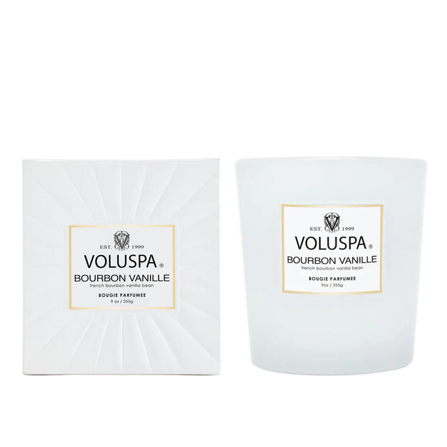 شمعة فولوسبا الكلاسيكية "بوربون فانيليا"