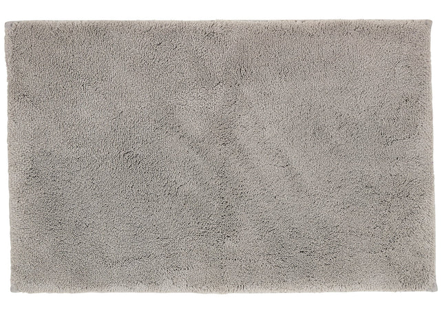 Christy "Deep Pile Rubber Back Tufted Bath Rug" Dove Grey