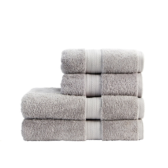 Christy "Renaissance" Egyptian Cotton Bath Towels Collection in Dove Grey