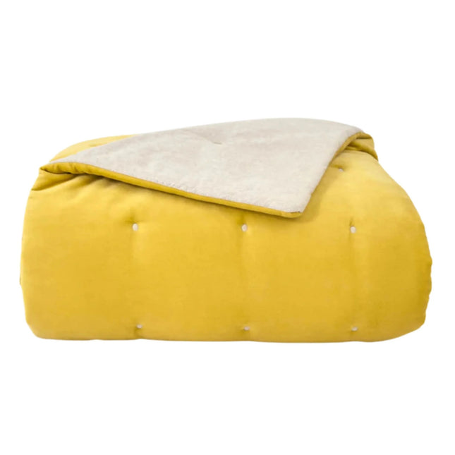 Christy "Jaipur" Throws - Turmeric Gold