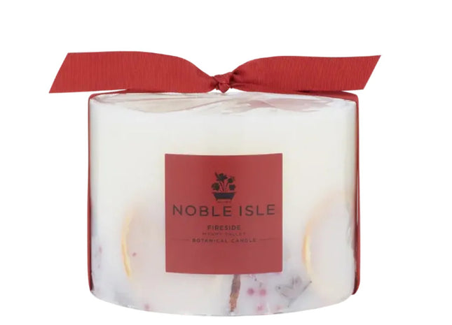 Noble Isle "Fireside" Botanical 3-Wick Candle