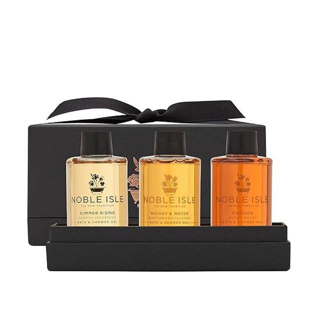 مجموعة نوبل آيل الدافئة والحارة للاستحمام والدش (3 × 75 مل)