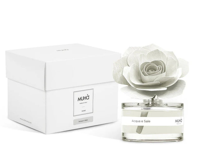 Muha "Acqua & Sale" Rose Diffuser (50ml - 200ml)