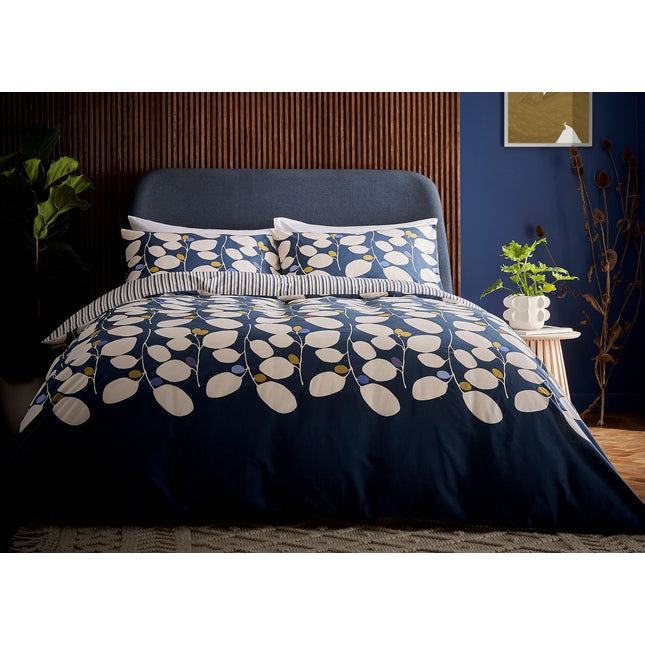 Helena Springfield "Althea" Duvet Cover Sets in Navy