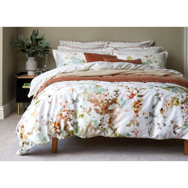 Christy "Botanical" Duvet Cover Sets in Sage