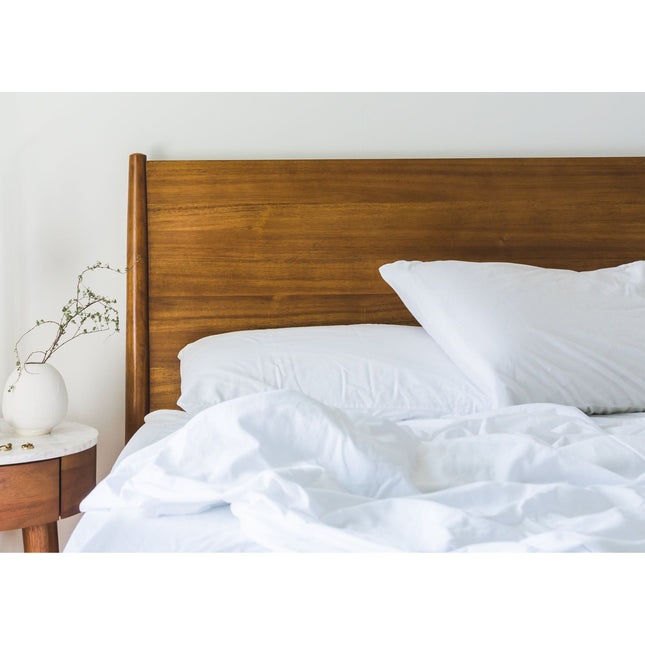 Sleep City "800TC Plain Dyes" Bed Linen in White