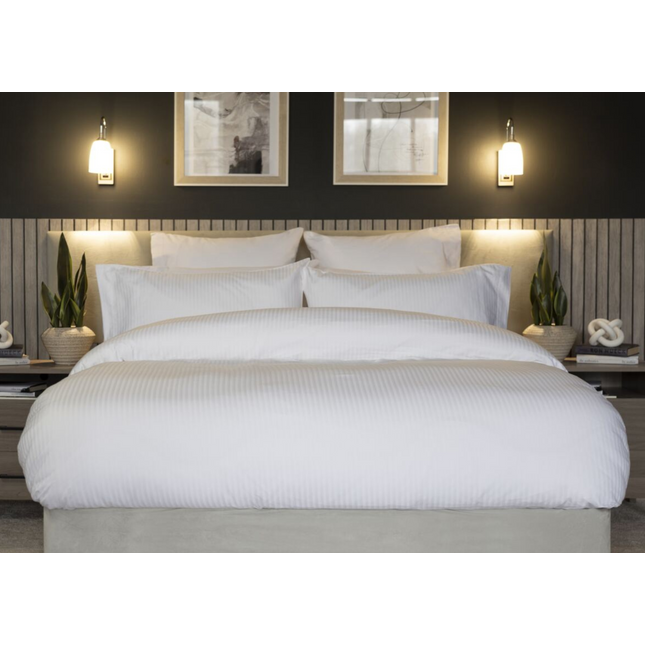 Belledorm "Soho" Duvet Cover Set in White