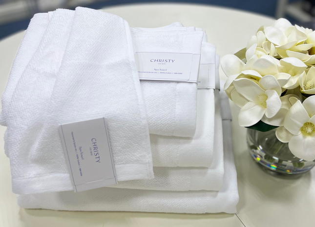 Christy "Spa" Bath Towels Collection in White