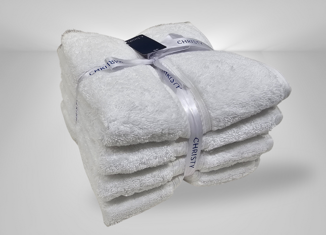 Christy "New Performance" Egyptian Cotton Hand Towels Set of 4