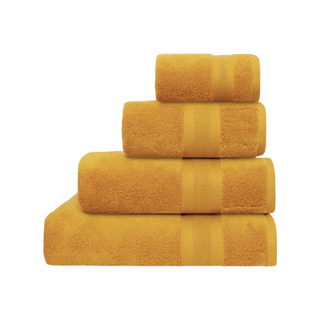 Jasper Conran "Zero Twist Cotton" Bath Towels Collection in Ochre