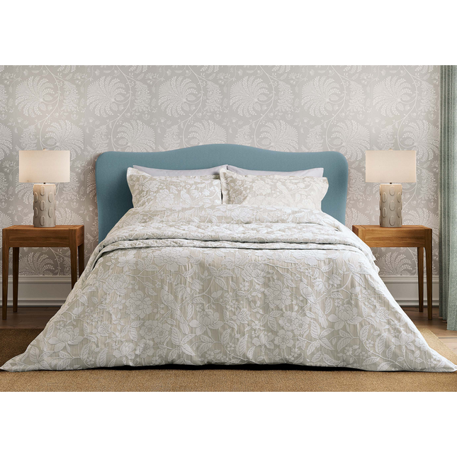 Sanderson "Pyramus" Duvet Cover Set in Linen
