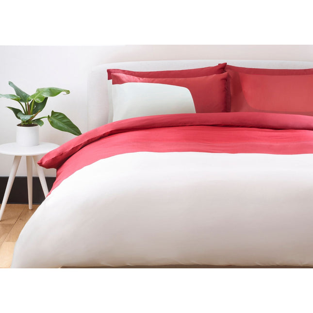 Jasper Conran "Colour Block" Duvet Cover Set in Red