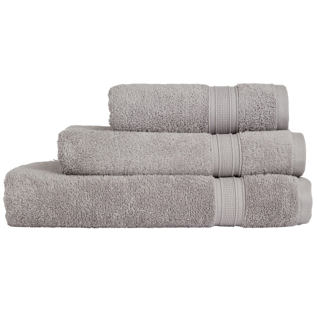 Christy "Serene" Bath Towel Set of 3 in Dove Grey
