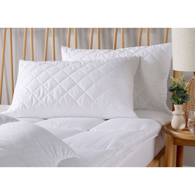 Christy "Sateen Touch" Anti Allergy Paired Pillow Protector