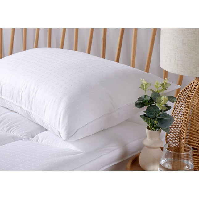Christy "Sateen Touch" Anti Allergy Filled Pillow - Medium to Firm