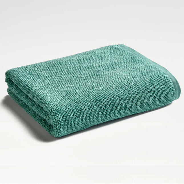 Christy "Brixton" Bath Towels Collection in Mineral Green