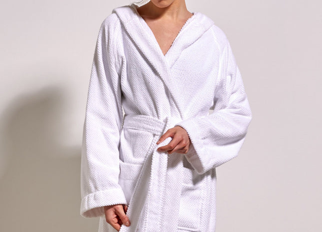 Christy "Brixton" Bathrobes in White
