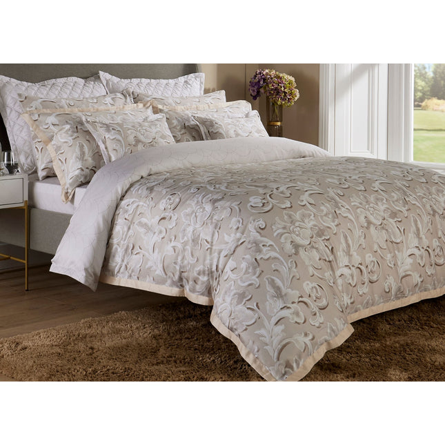 Christy "Como" Duvet Cover Sets in Stone