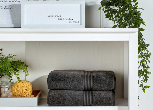 Christy "Supreme" Bath Towels & Mat Collection in Graphite