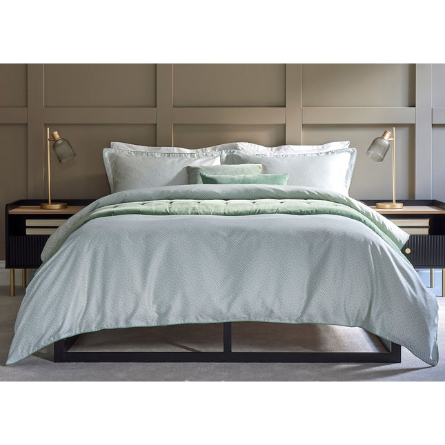 Christy "Hampton Geo" Comforter & Sheet Sets in Jade