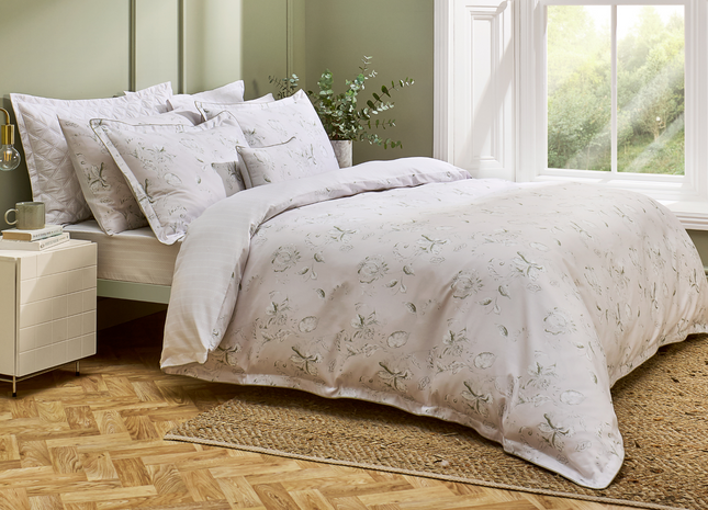 Christy "Hatton" Duvet Cover Set in Sage