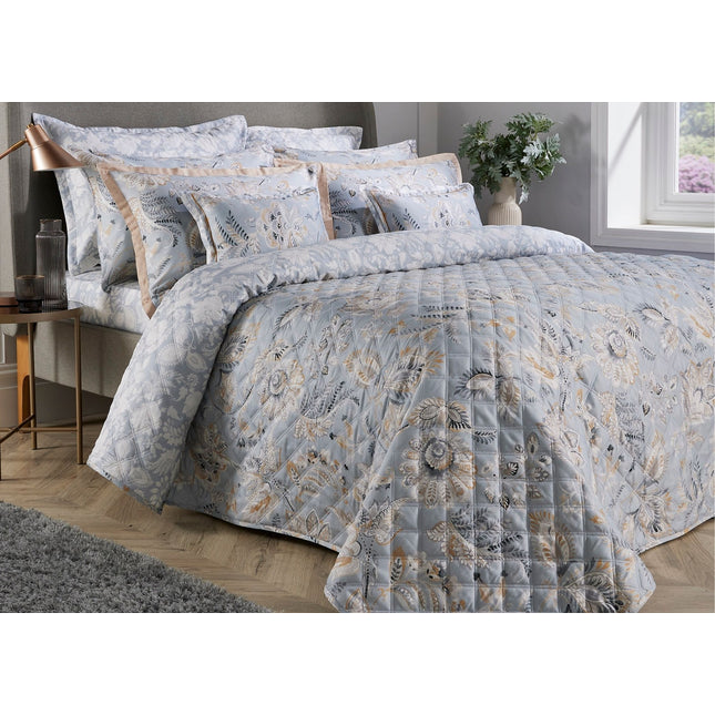 Christy "Jacobean" Bedspread Sets in Duck Egg