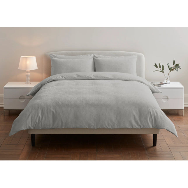 Jasper Conran "Hexagonal" Duvet Cover Set in Lunar Rock