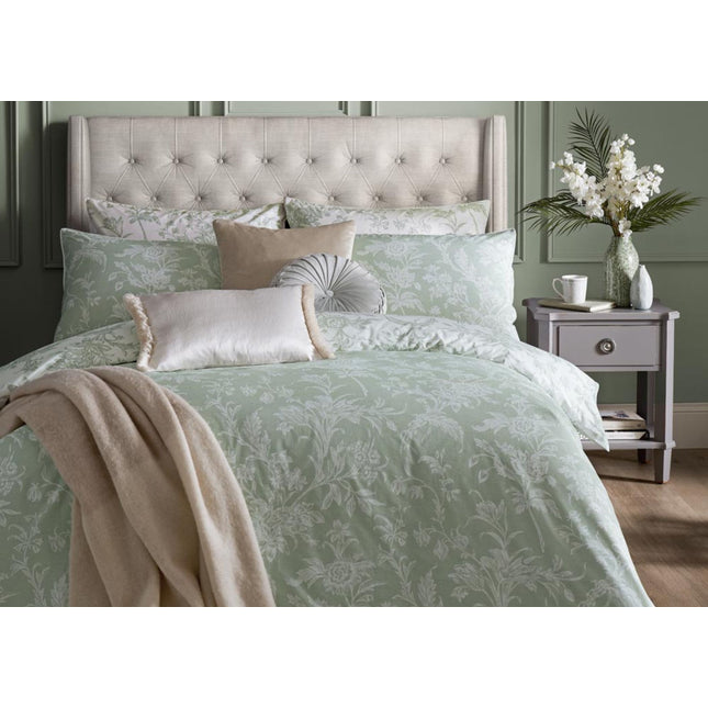 Laura Ashley "Lloyd" Duvet Cover Set in Sage