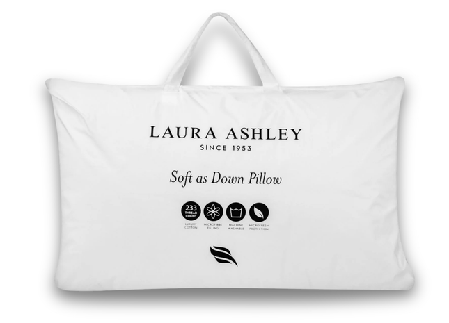 Laura Ashley "Soft as Down" Filled Pillow - Medium Support