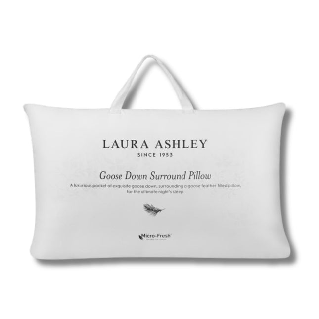 Laura Ashley "Superior Goose Down Surround" Standard Filled Pillow