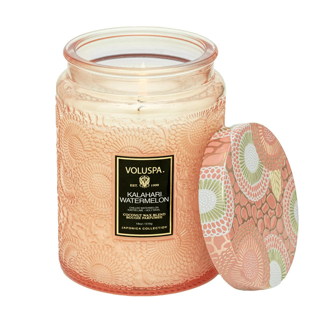 Voluspa "Kalahari Watermelon" Candle in Jar