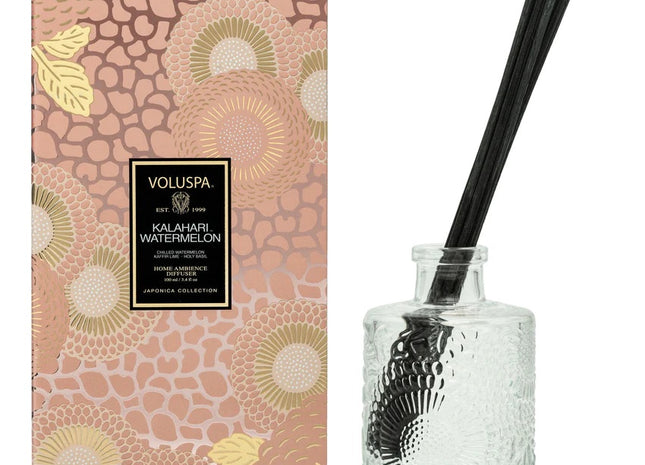 Voluspa "Kalahari Watermelon" Fragrance Diffuser with reeds