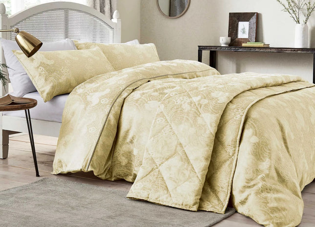 Sanderson "Ashbee" Duvet Cover Set in Soft Gold