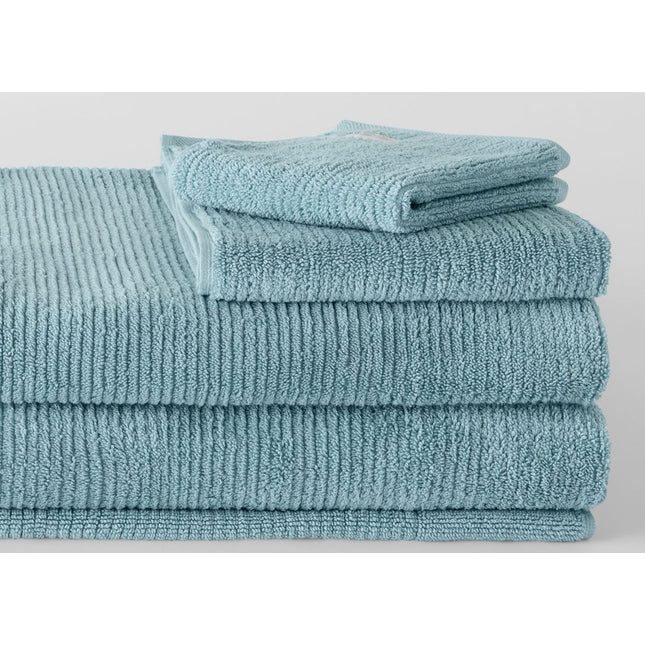 Sheridan "Living Textures" Bath Towels & Mat Collection in Misty Teal