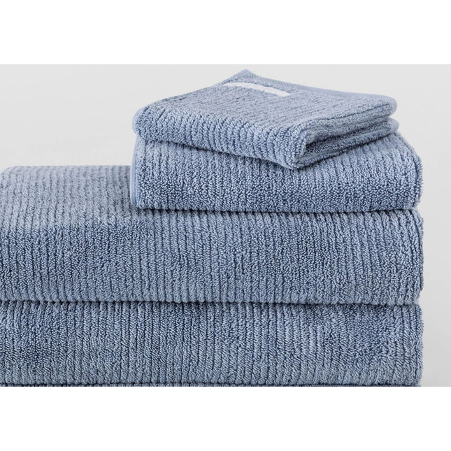 Sheridan "Living Textures" Bath Towels & Mat Collection in Orient Blue