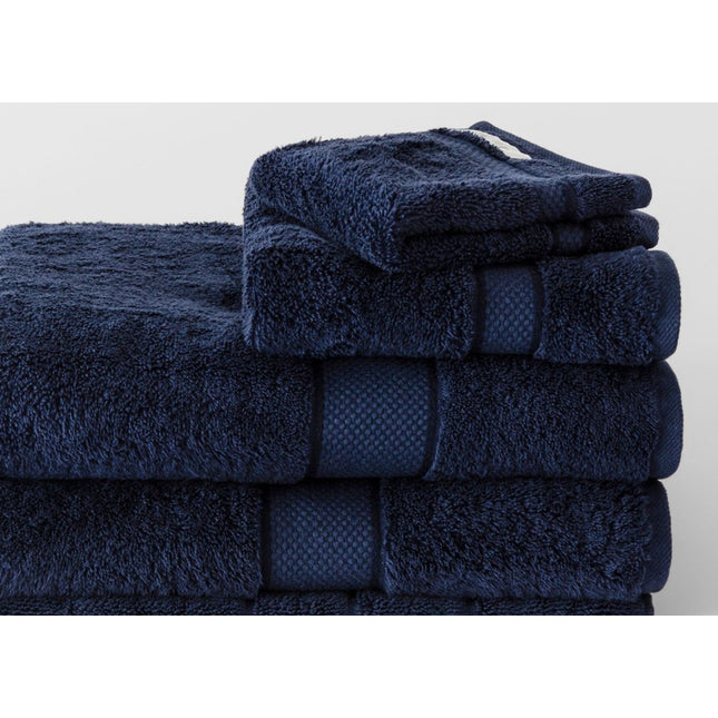 Sheridan "Luxury Egyptian" Bath Towels & Mat Collection in Royal Navy