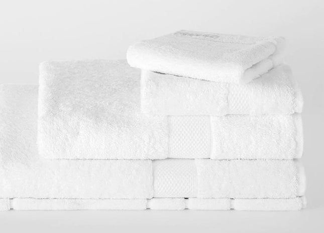 Sheridan "Luxury Egyptian" Bath Towels & Mat Collection in Snow