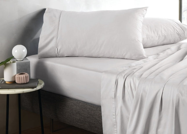 Sheridan "500 Thread Count" Super Smooth Cotton Sateen Sheet in Silver