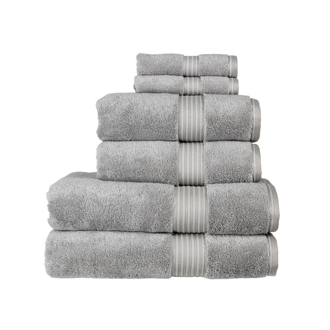 Christy "Supreme" Bath Towels & Mat Collection in Silver