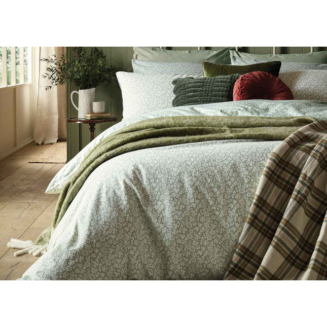 Laura Ashley "Sweet Alysum" Duvet Cover Set in Sage Green