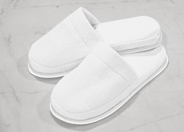 Amalia "Bathroom Slipper" in White