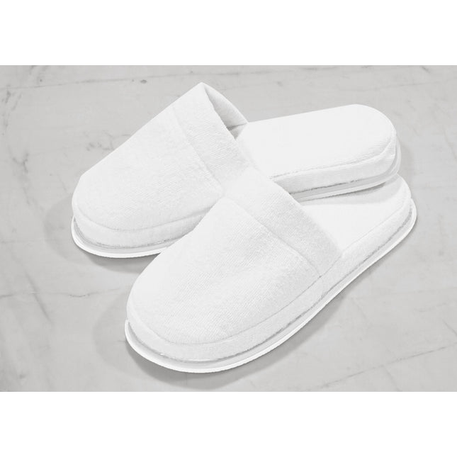 Amalia "Bathroom Slipper" in White