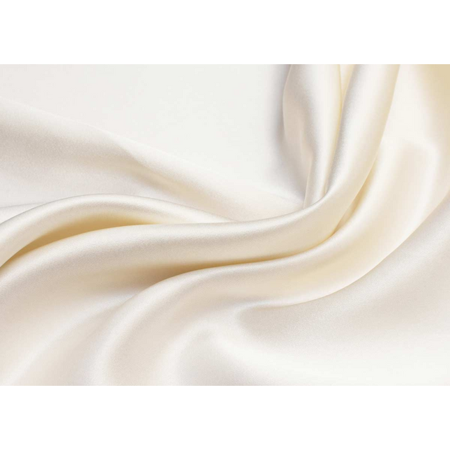 Mayfairsilk "Mulberry Silk" Fitted Sheet in Ivory