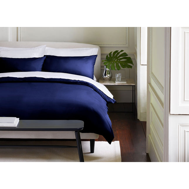 Jasper Conran "300 Thread Count Organic" Duvet Cover in Navy