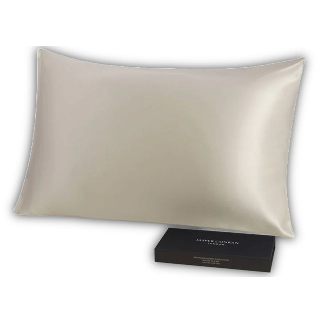 Jasper Conran "Silk Organic" Standard Pillowcase with Box